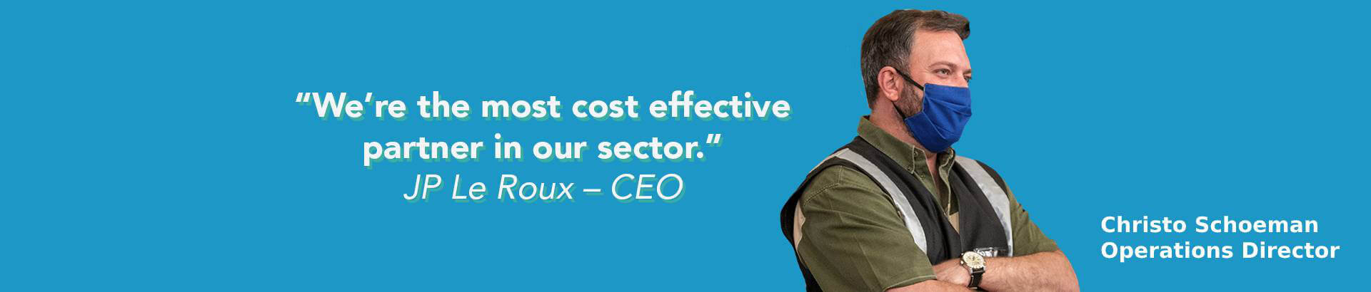 JP Le Roux - CEO